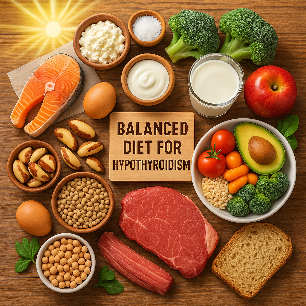 برای کم کاری تیروئید چه بخوریم؟