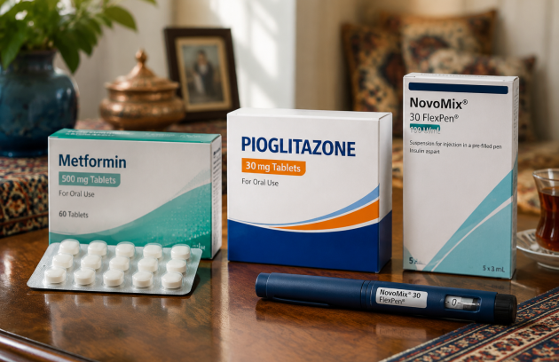 پیوگلیتازون (Pioglitazone) دارویی برای کنترل دیابت نوع ۲