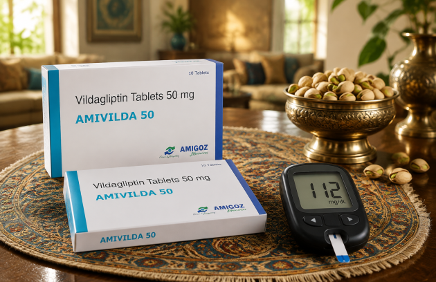 تنظیم دوز ویلداگلیپتین