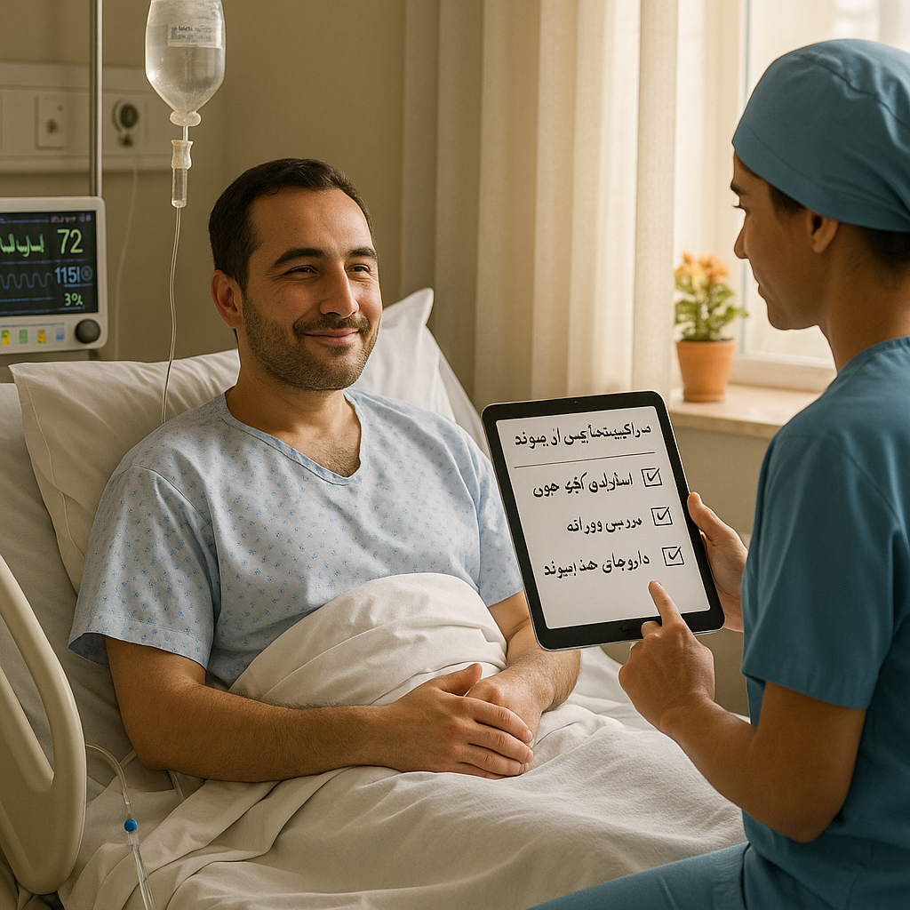 مراحل پیوند پانکراس