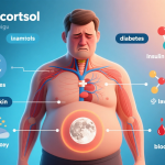علائم کورتیزول بالا