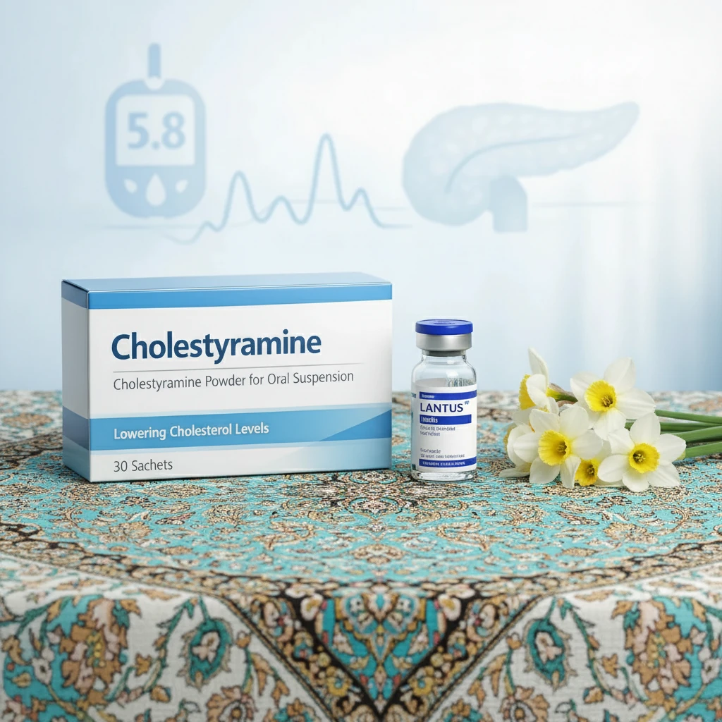 کلستیرامین و دیابت