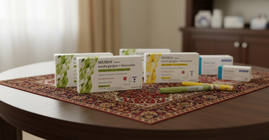 انواع انسولین سولیکوا