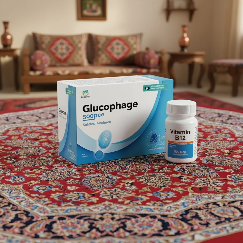 تاثیر متفورمین بر سطح ویتامین B12