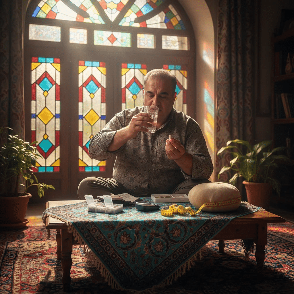 مکمل ها و چربی شکمی