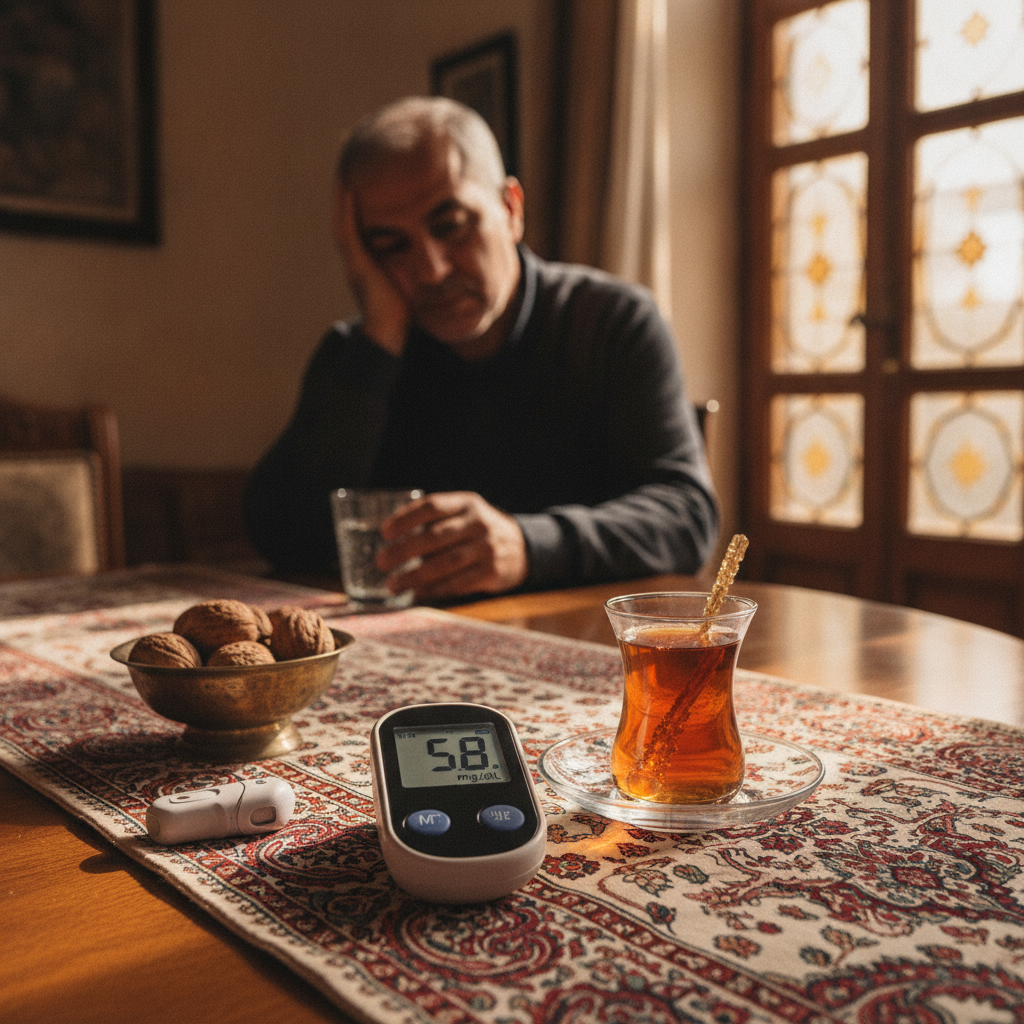 افت قند واکنشی