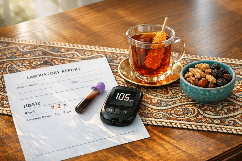 تفسیر نتایج آزمایش HbA1c