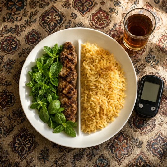 بشقاب دیابتی